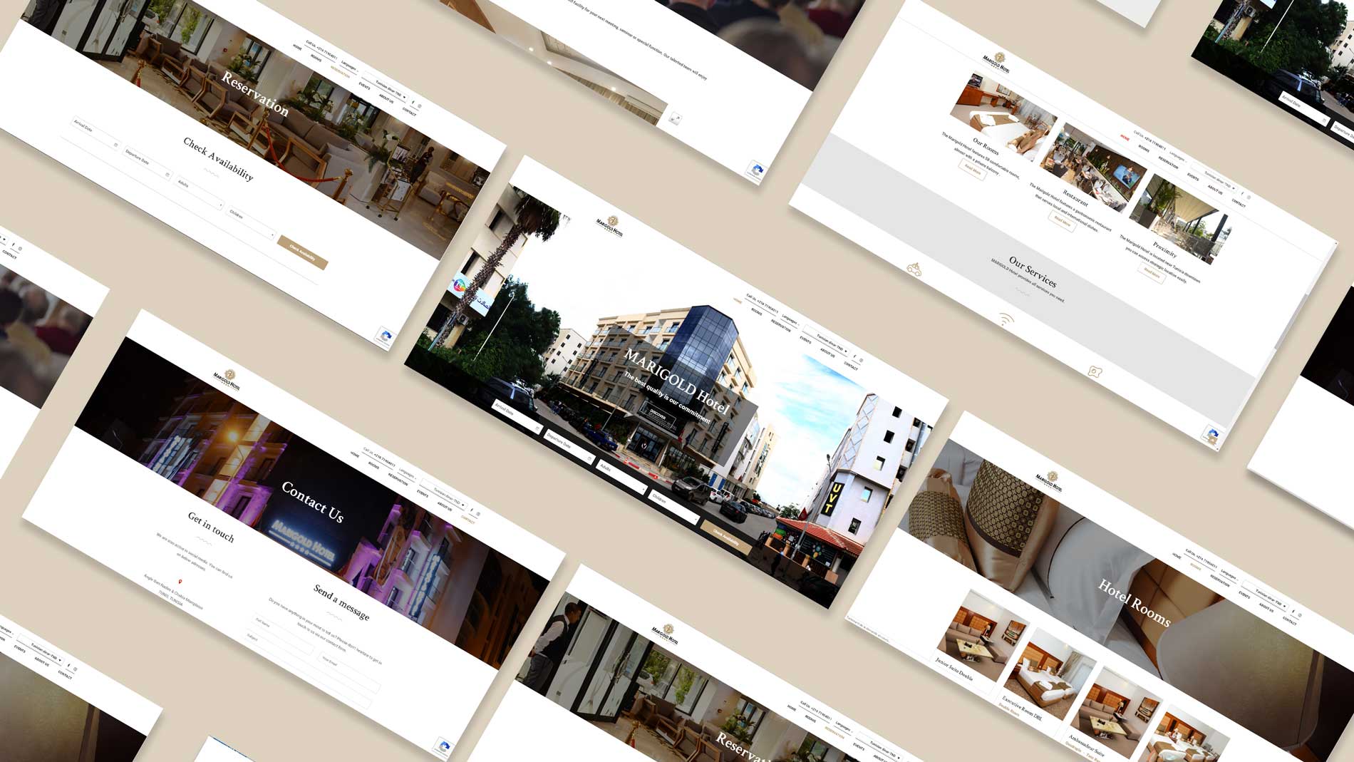 Hotel website